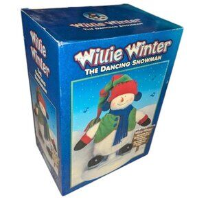 Vintage Christmas Fantasy Willie Winter The Dancing Snowman Electric 2000 Y2K